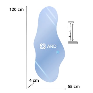 Foto 8 | Espejo Led Forma Irregular Ard 120 x 55 cm