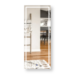 Espejo Amanecer Aluglass de Cuerpo Completo con Encendido Touch Luz Led y Antiempañante