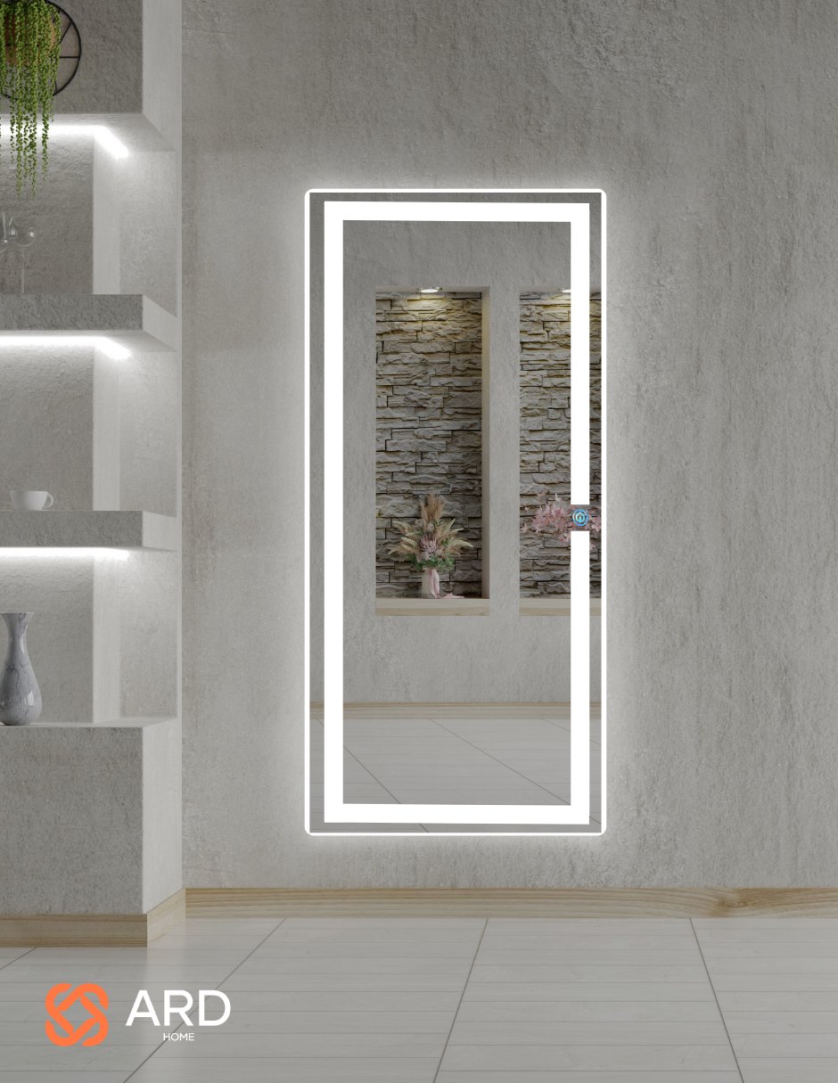 Foto 6 pulgar | Espejo Led Ard Glanz Luminous Glass 120 X 52