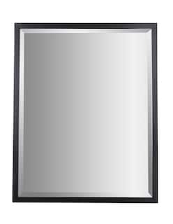 Foto 5 | Espejo Decorativo Rectangular Con Borde Biselado Y Marco De Metal Negro