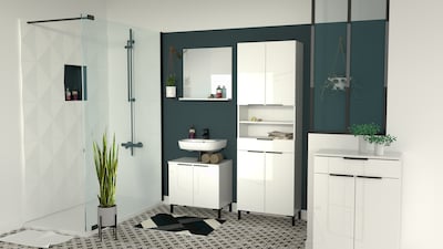 Foto 3 | Espejo Alterego con Repisa para Baño