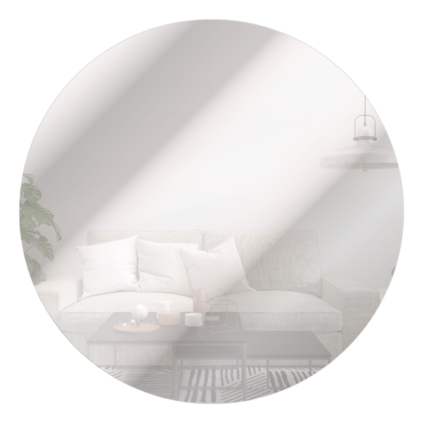 Espejo Redondo Glass Kingdom de 120 cm $1,699