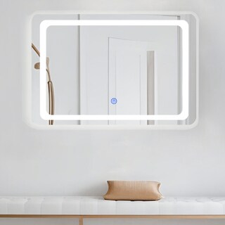 Foto 7 | Espejo Rectangular Gravita Con Luz Led 50x70 cm