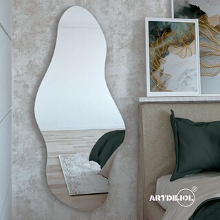 Foto 4 | Espejo Decorativo Forma Irregular Amorfo Minimalista Tamaño 40 X 80 Cm
