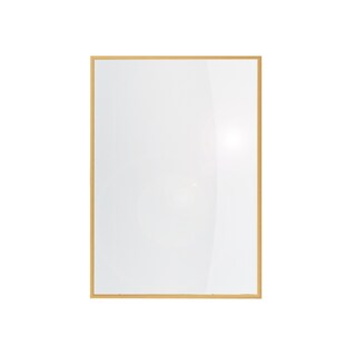Foto 2 | Espejo Rectangular Gravita con Marco de Aluminio Dorado 50x70 cm