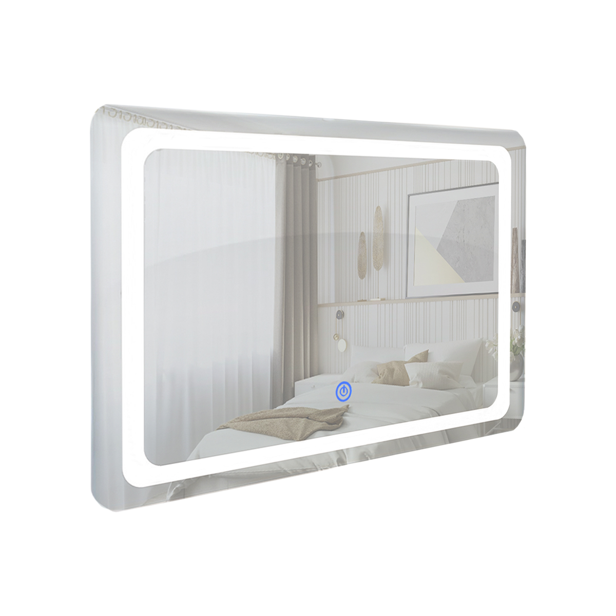 Foto 4 | Espejo Rectangular Gravita con Luz Led de 60 x 80 cm