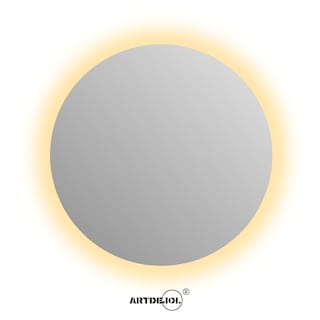 Foto 1 | Espejo Led Luz Cálida Circular Diámetro 60 cm Imagen Hd