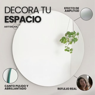 Foto 2 | Espejo Circular 6 Mm Diámetro 70 Cm Imagen Sin Distorsión