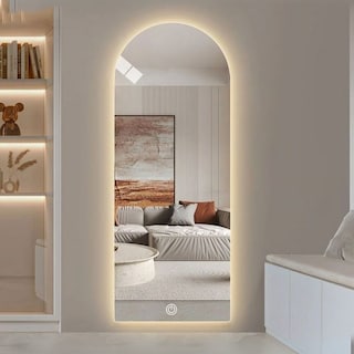 Foto 2 | Espejo con Luz Led Touch Cálida Forma Arco 60 X 120 cm
