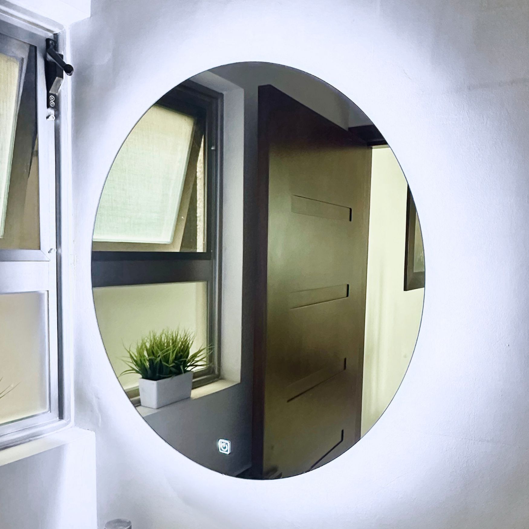 Foto 3 | Espejo 80cm Luz Led Touch Dimmer Para Baño