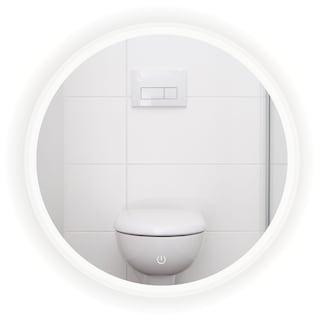 Foto 1 | Espejo 50 cm Luz Led Touch Dimmer para Baño
