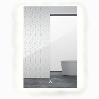 Foto 1 | Espejo 40 x 60cm Luz Led Blanca Touch para Baño
