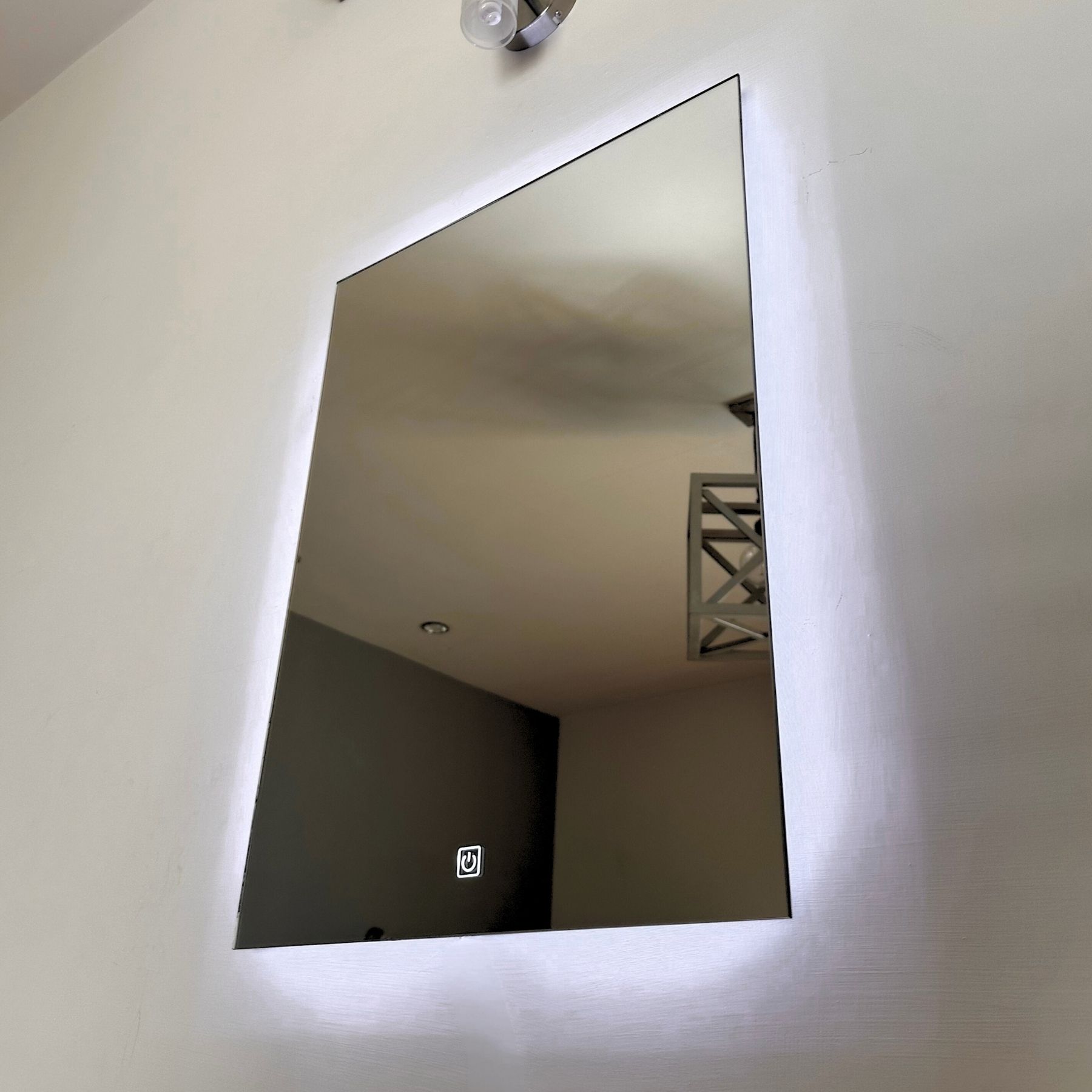 Foto 4 pulgar | Espejo 40 x 60cm Luz Led Blanca Touch para Baño