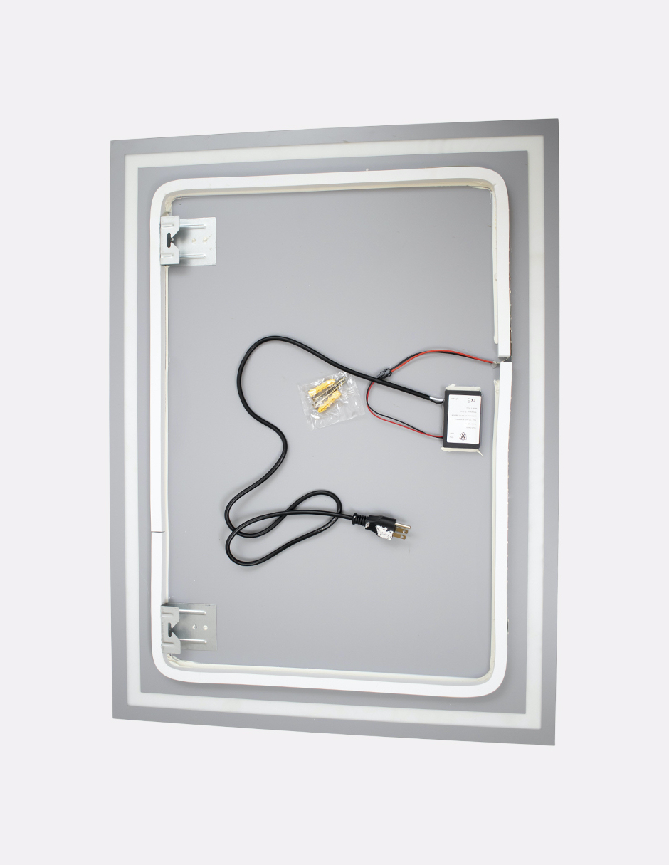 Foto 5 pulgar | Espejo Rectangular Lanzamiento Touch con Luz Led Blanca 80 x 60 cm