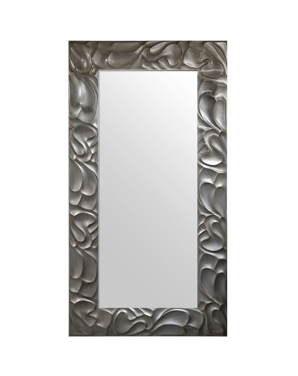 Espejo Moldecor Plateado de 94 x 184 cm