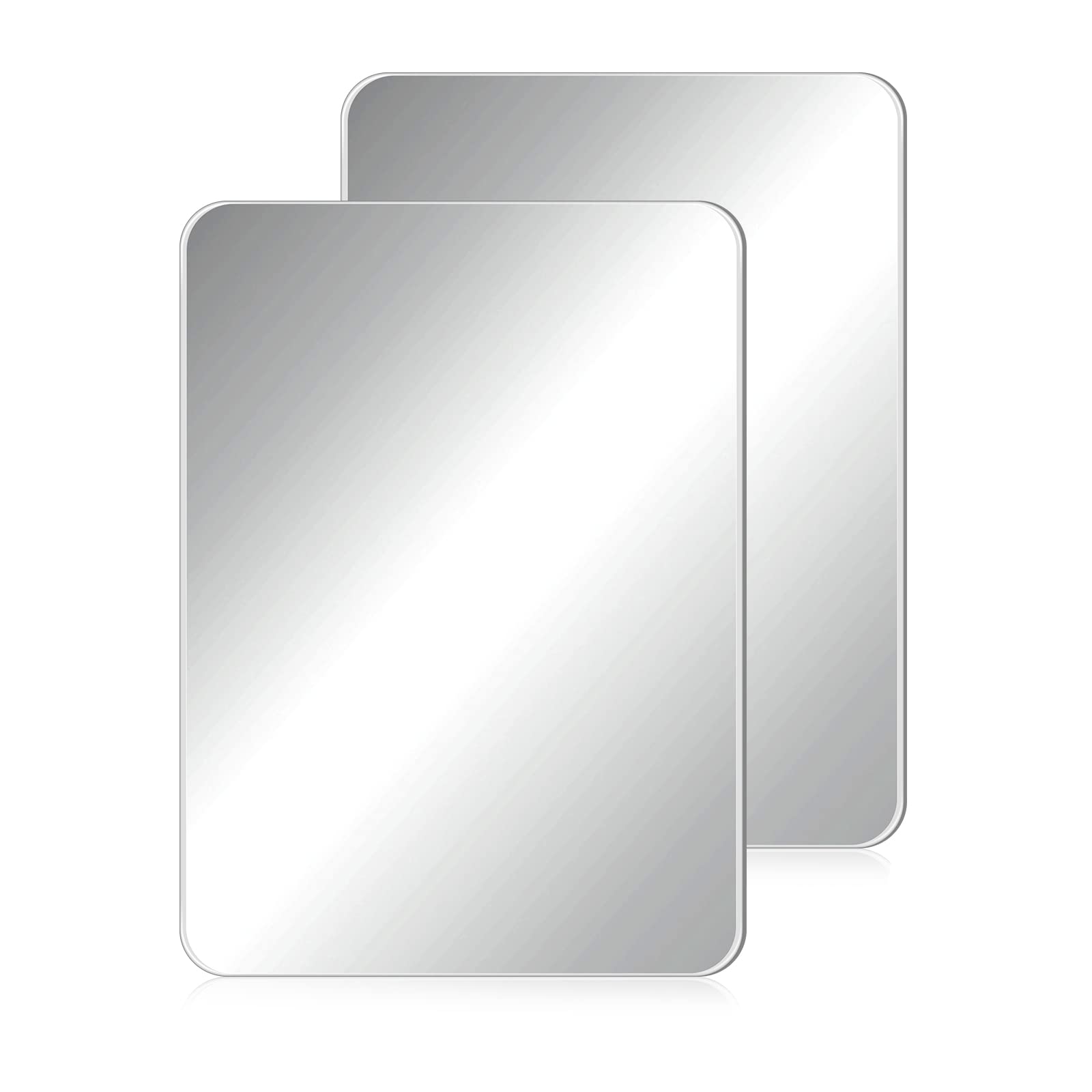 Foto 1 | Espejo Magnético Bulu Rectangular De Cristal Auténtico, 2 Unidades - Venta Internacional.