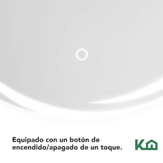 Foto 7 | Espejo con Luz Led Rectangular Sistema Touch