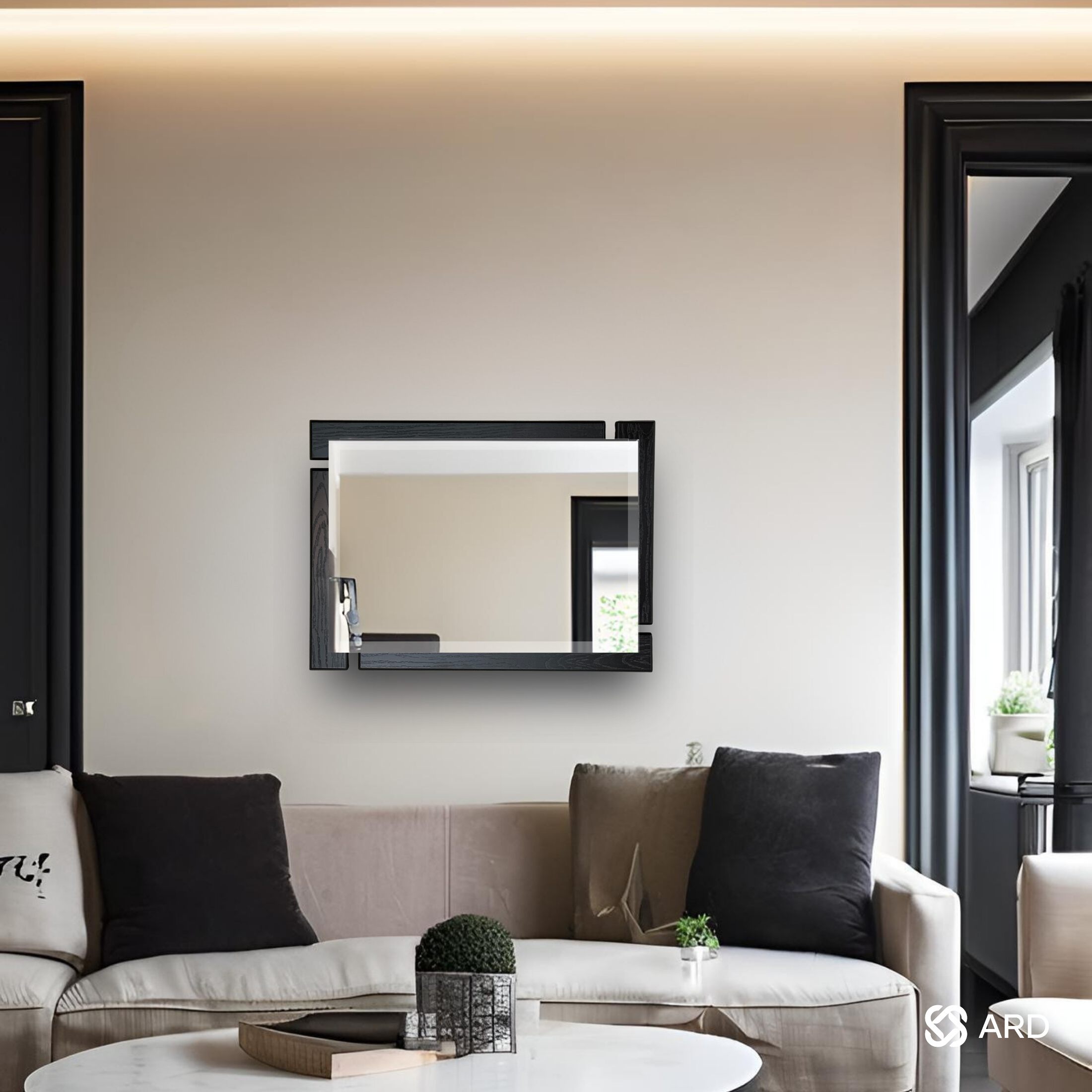 Foto 6 | Espejo Ard Glanz Blackwood Essence 60 X 45