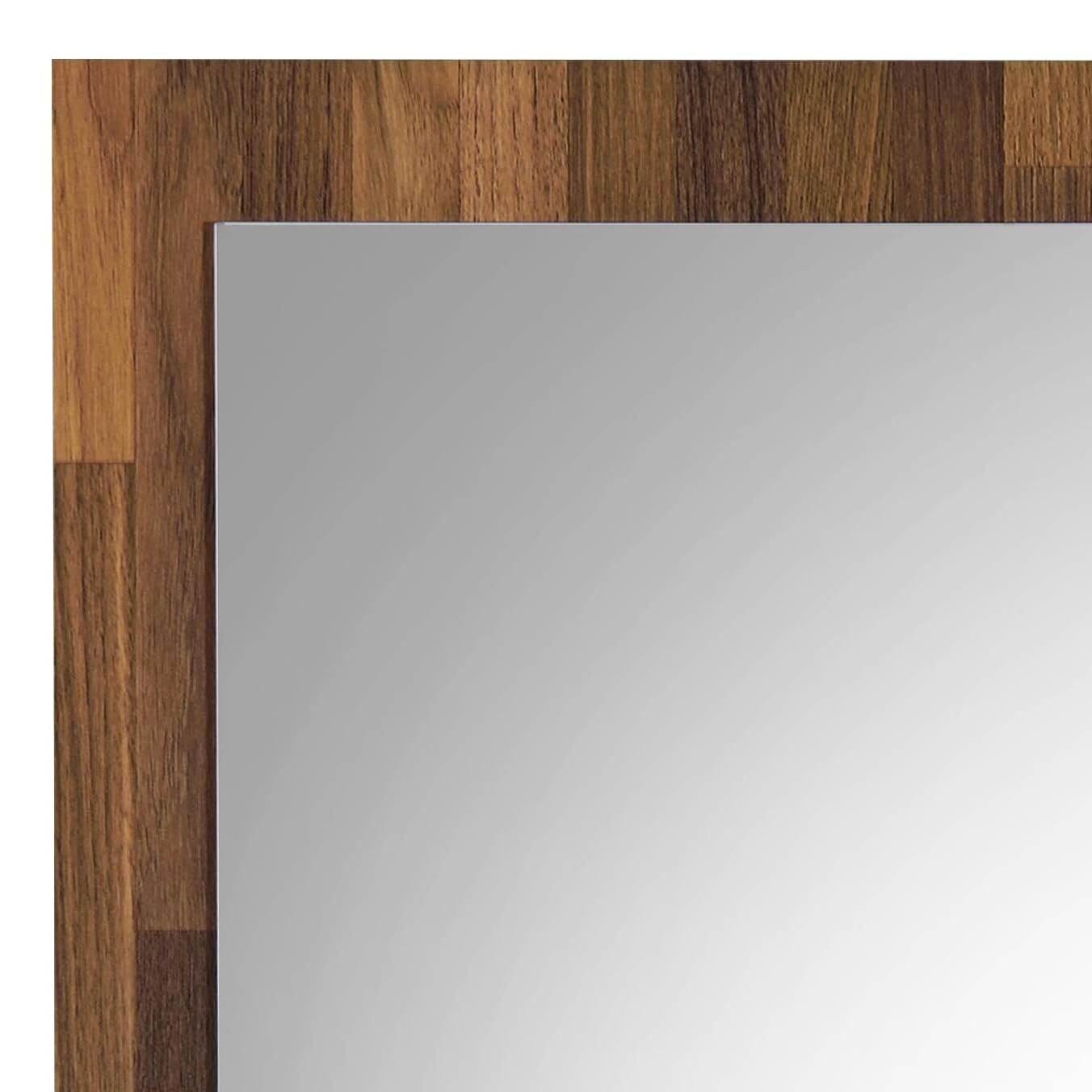 Foto 3 pulgar | Aparador Con Espejo Acme Hestia Rectangular Con Marco De Madera De Nogal - Venta Internacional.