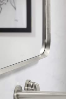 Foto 2 | Espejo De Pared Kohler Essential Rectángulo 56x86 Cm Níquel - Venta Internacional.