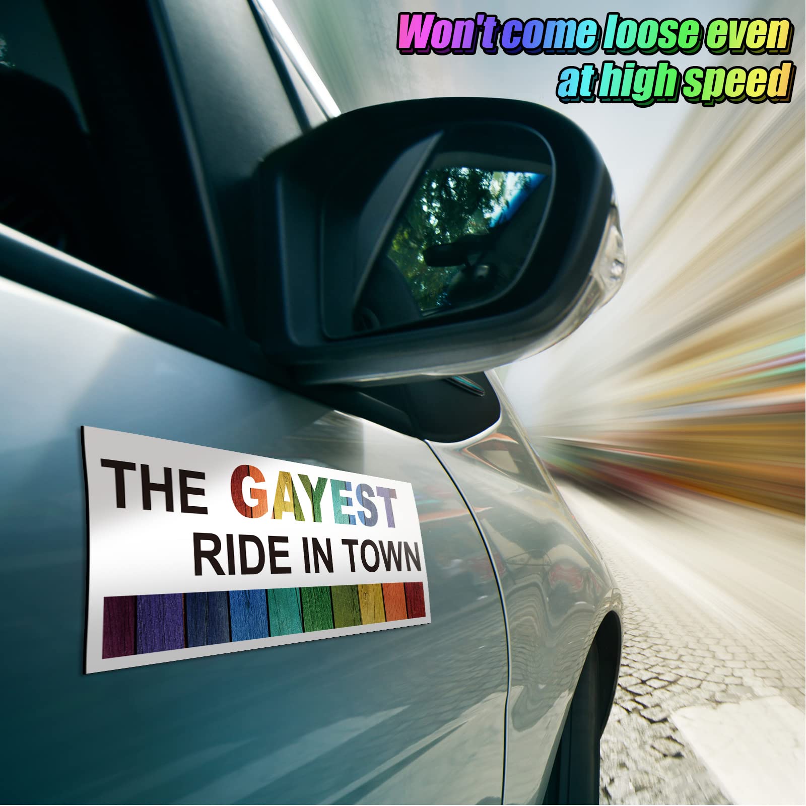Foto 7 pulgar | Pegatinas Divertidas Para Coche Lgbt De Frienda, 10 Unidades - Venta Internacional.