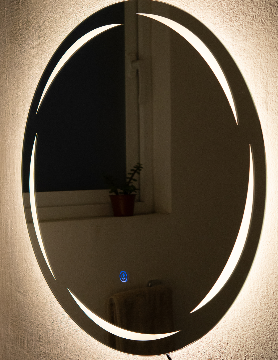 Foto 8 pulgar | Espejo Vortex Con Luz Led Decorativo