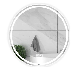 Foto 1 | Espejo Inteligente Baño 3modo Touch Modern 60*60 Cm Antivaho Eo Safe Imports Esi-20530 Plata