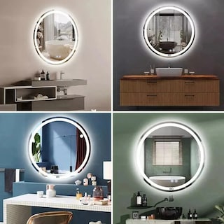 Foto 3 | Espejo Inteligente Baño 3modo Touch Modern 60*60 Cm Antivaho Eo Safe Imports Esi-20530 Plata