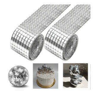Foto 3 | Pegatinas Acrílico Mosaico De Espejo 3200pzs Eo Safe Imports Esi-20513 Plata
