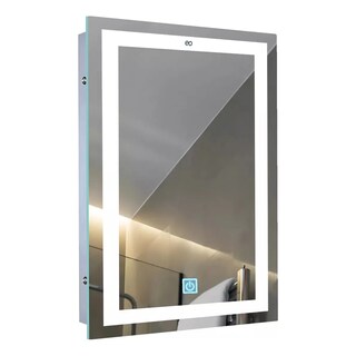 Foto 3 | Espejo Led 60x50 Cm Rectangular Touch Eo Safe Imports Esi-20532 Plata