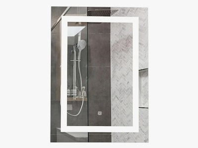 Foto 2 | Espejo Luz Led De Pared Tocador Baño Touch Cambio 3 Luces