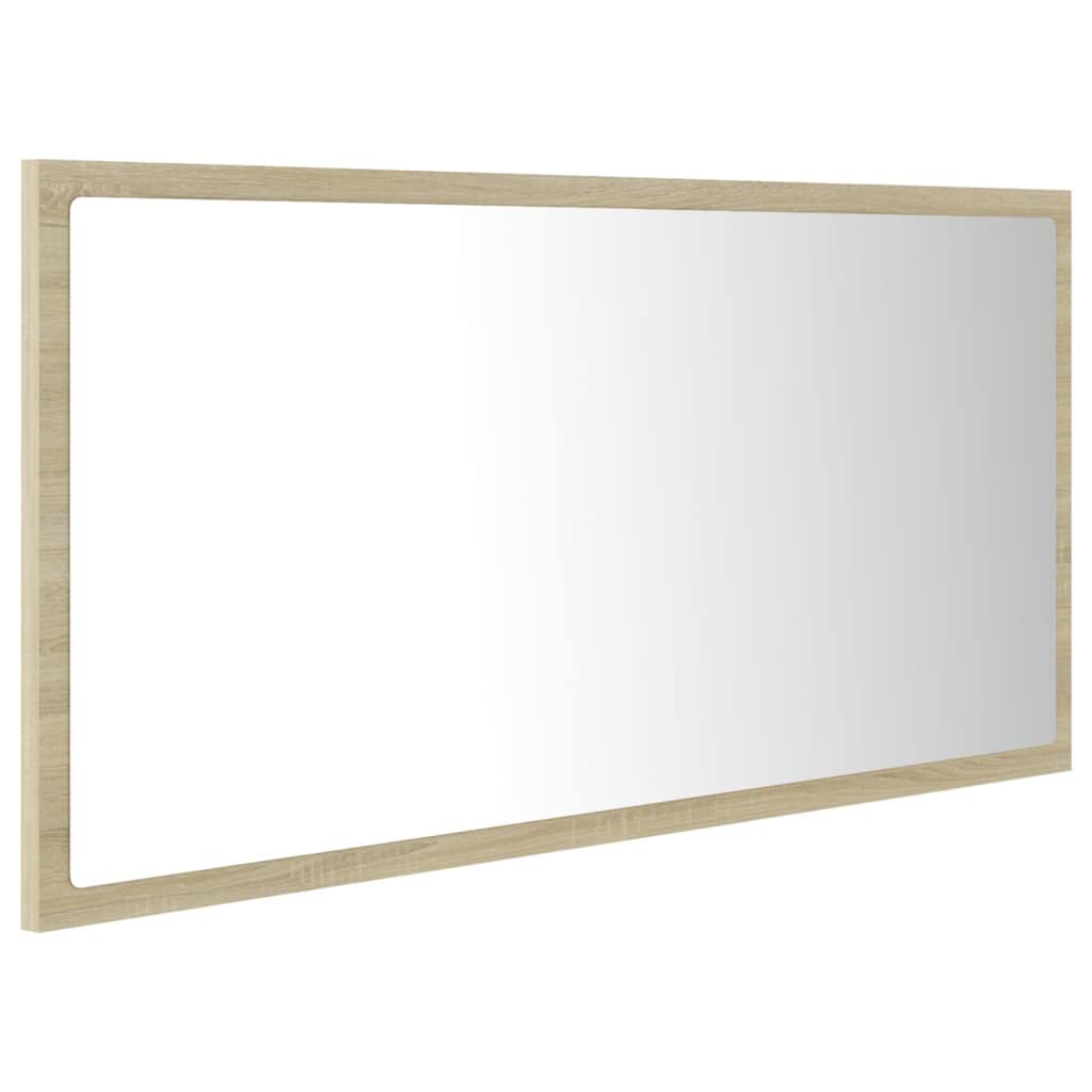 Foto 5 pulgar | Espejo Led Para Baño Vidaxl Sonoma  Madera Aglomerada De Roble  90 X 8 4 X 37 Cm - Venta Internacional.