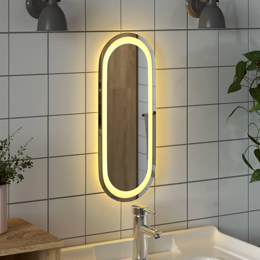 Foto 5 pulgar | Espejo Led De Baño Vidaxl Ovalado De 40 X 15 Cm Con Luces Led - Venta Internacional.