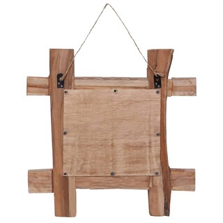 Foto 3 | Espejo de Pared VidaXL Madera Maciza Reciclada 50 x 50 cm - Venta Internacional