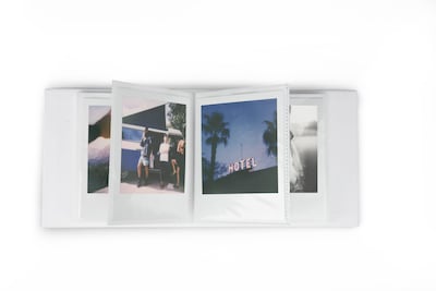 Foto 1 | Álbum De Fotos Polaroid Pequeño Blanco Con Capacidad Para 40 Fotos - Venta Internacional.
