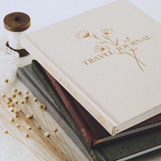 Foto 3 | Cuaderno Fotográfico De Viaje Lanpn Para Mujer Y Hombre, Color Beige - Venta Internacional.