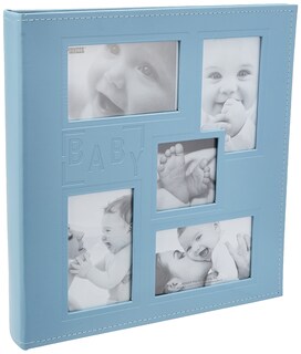 Foto 1 | Álbum De Fotos Pioneer Collage Frame En Relieve Azul Bebé, 240 Fotos - Venta Internacional.