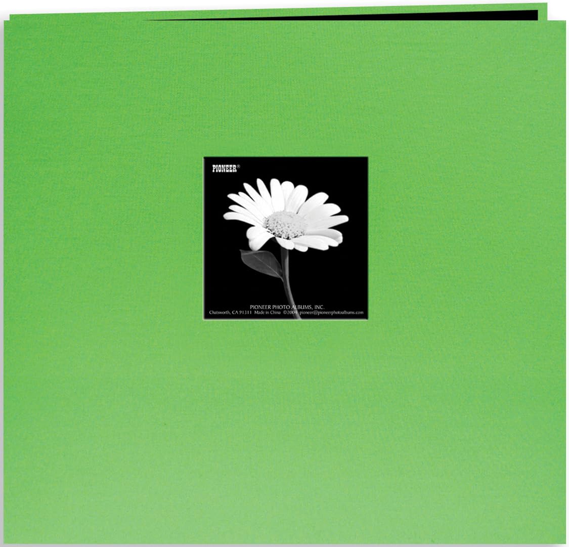 Encuadernación Postal Album Pioneer 30x30 Cm Verde Cítrico - Venta Internacional
