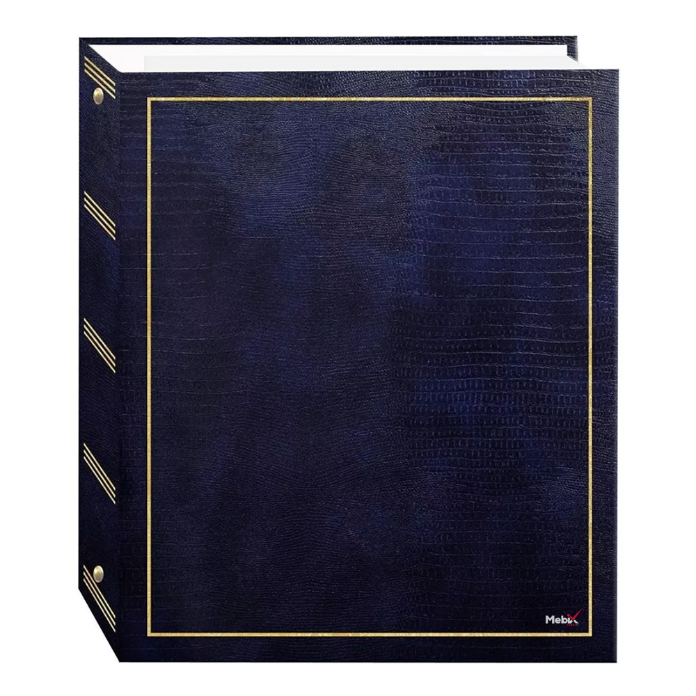 Foto 1 | Álbum Fotográfico Magnético Azul De 100 Páginas