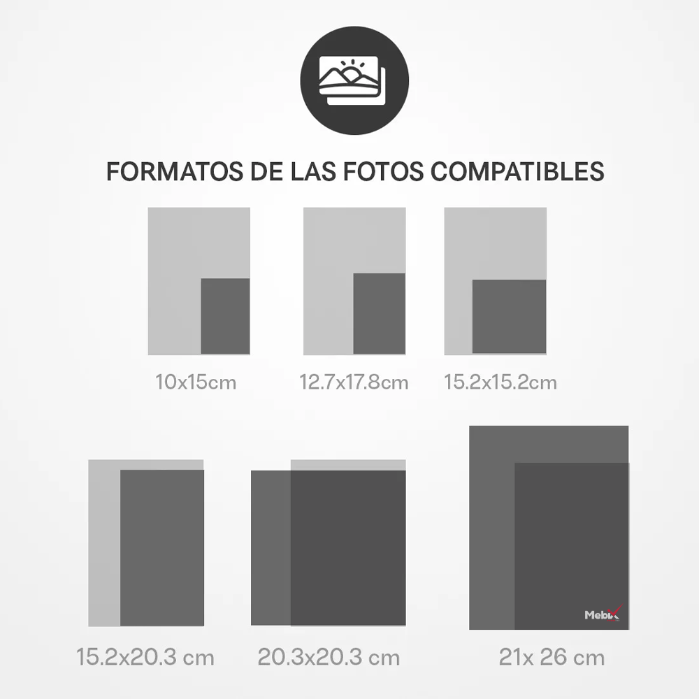 Foto 5 pulgar | Álbum Fotográfico Magnético de 100 Páginas Verde