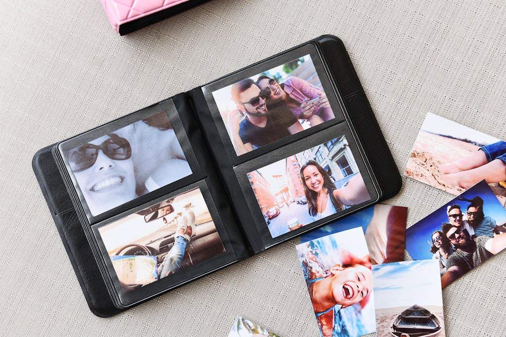 Foto 5 pulgar | Álbum De Fotos Zink 2x3 Mini Con 64 Bolsillos Y Ventana Transparente - Venta Internacional.