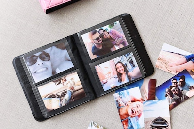Foto 4 | Álbum De Fotos Zink 2x3 Mini Con 64 Bolsillos Y Ventana Transparente - Venta Internacional.