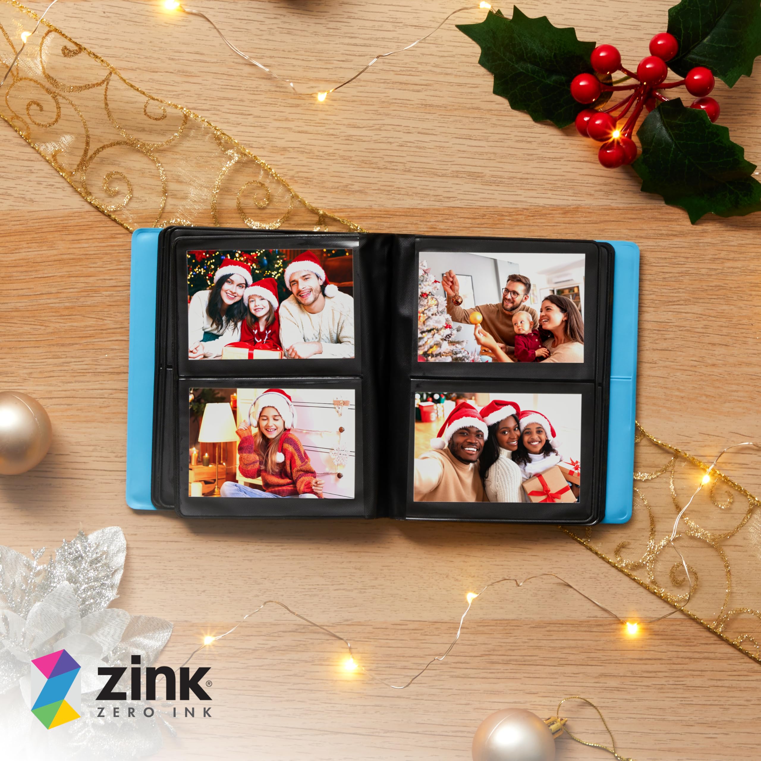 Foto 8 pulgar | Álbum De Fotos Zink 2x3 Mini Con 64 Bolsillos Para Papel Zink Zero Ink - Venta Internacional.