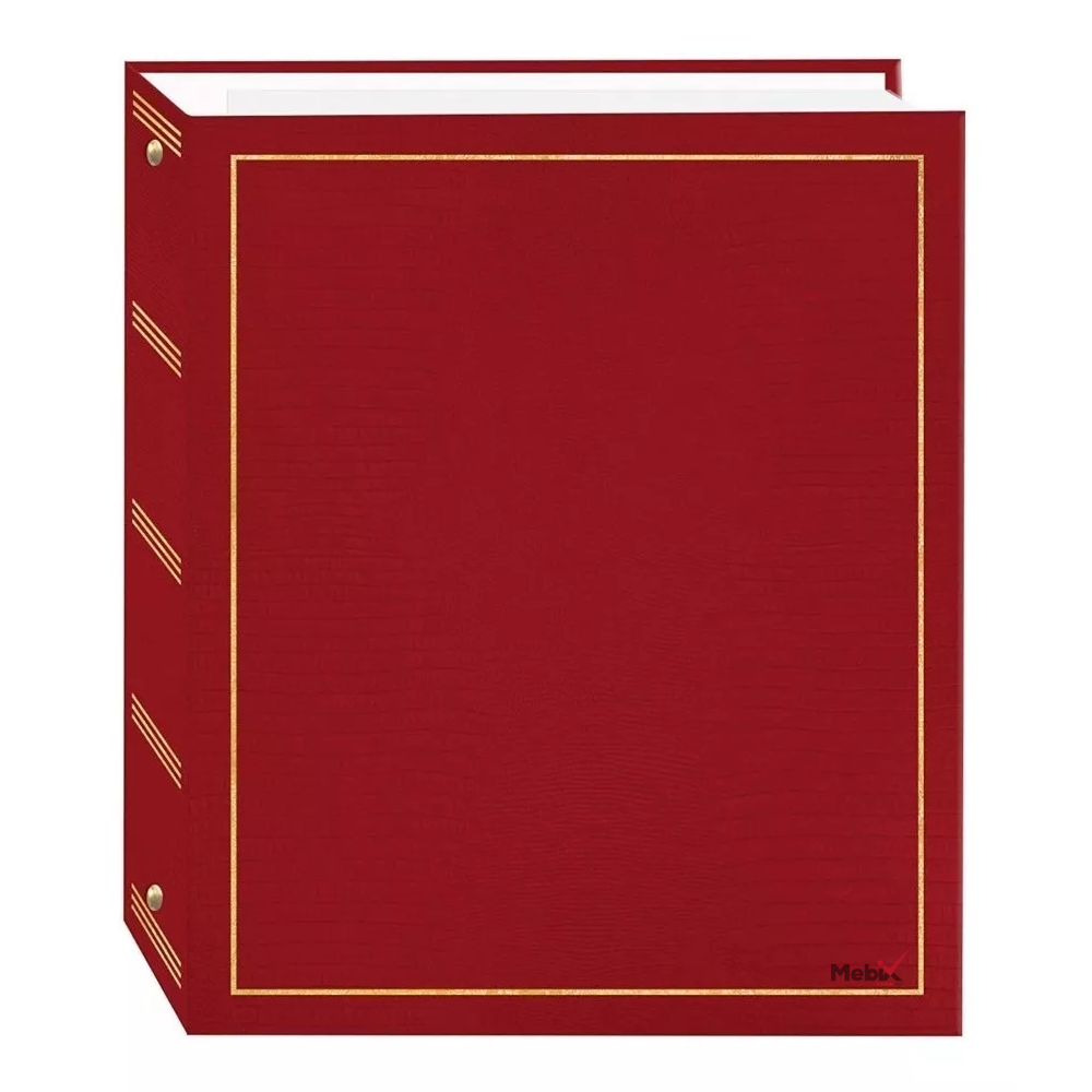 Foto 2 pulgar | Álbum Fotográfico Magnético de 100 Páginas Rojo