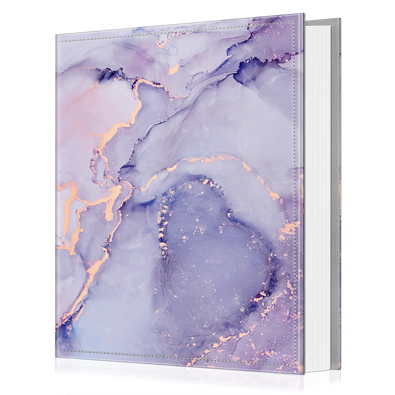 Foto 1 | Álbum De Fotos Fintie 4x6 Photos, 600 Bolsillos, Color Lila, Mármol - Venta Internacional.