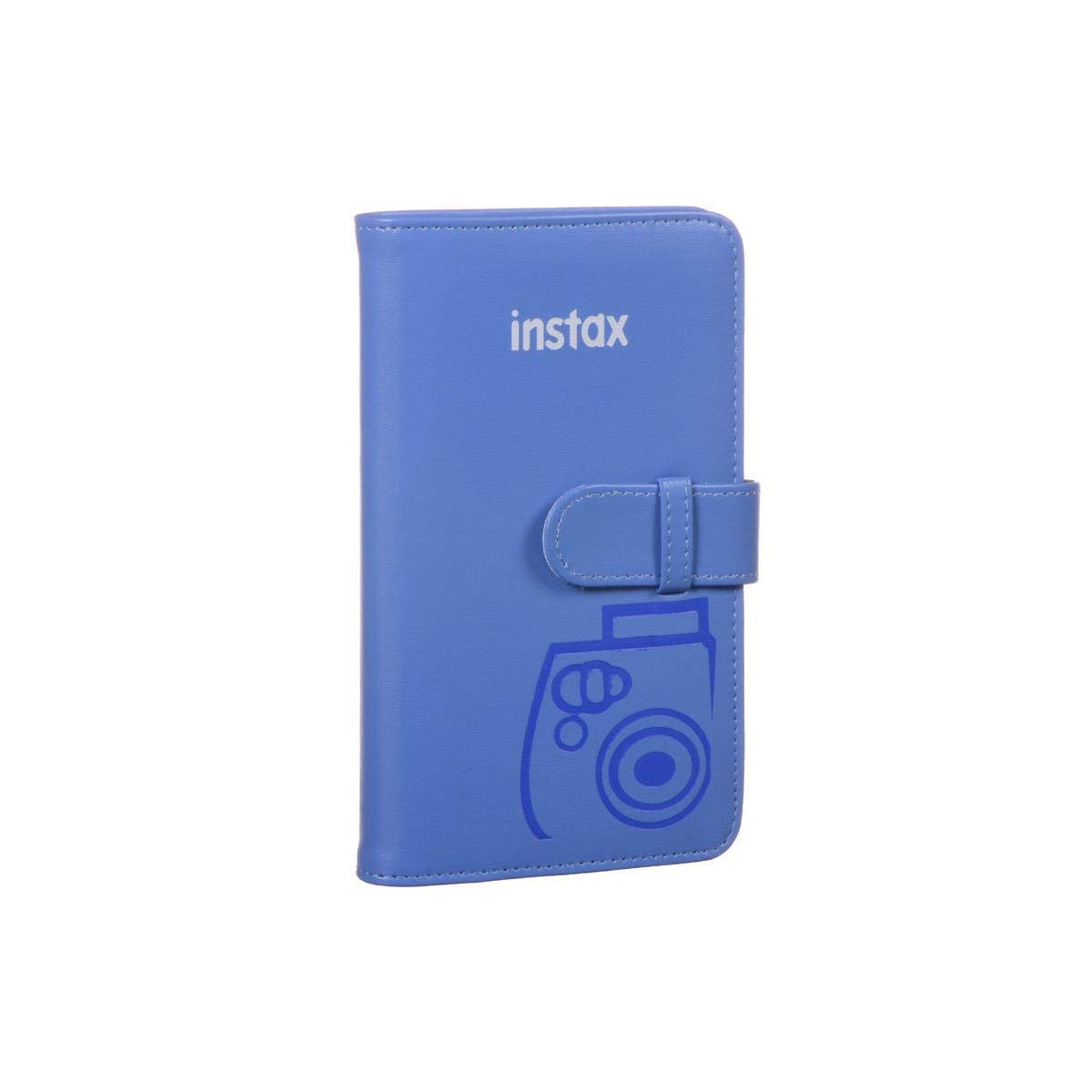 Álbum Tipo Cartera Instax Fujifilm, Azul Cobalto, Con Capacidad Para 108 Fotos - Venta Internacional.