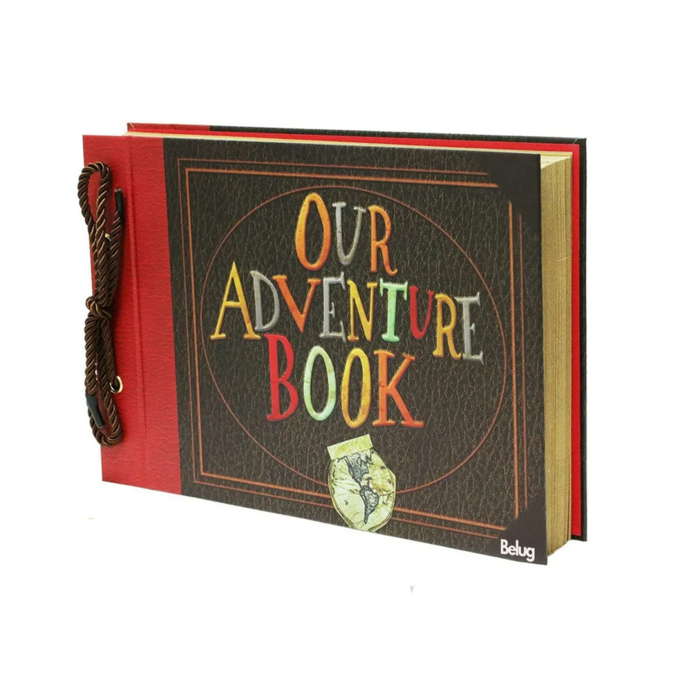 Libro De Aventuras Belug  Up Hecho A Mano Blanco Globos