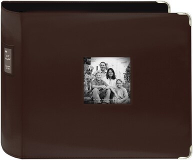 Foto 1 | Álbum De Recortes Pioneer De Piel Sintética Cosida Con 3 Anillos, 12 X 12 Pulgadas, Marrón - Venta Internacional.