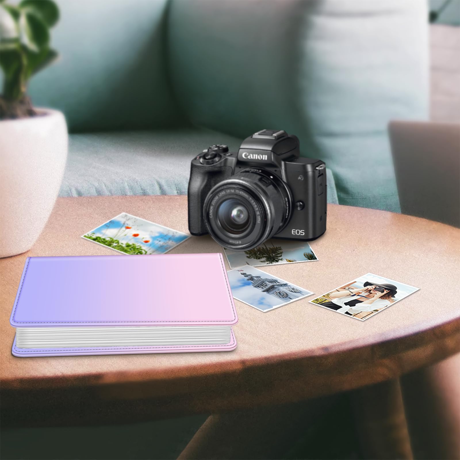 Foto 6 | Álbum De Fotos Fintie Para Fotos De 10 X 15 Cm, 112 Bolsillos, Piel Vegana - Venta Internacional.