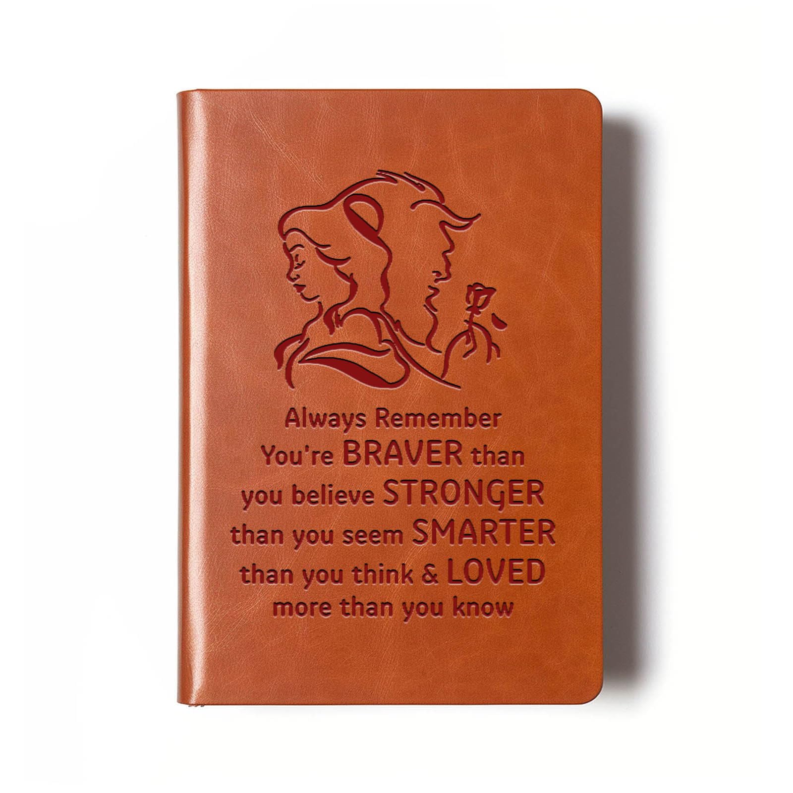 Cuaderno Johsbyd La Bella Y La Bestia De Cuero - Venta Internacional.